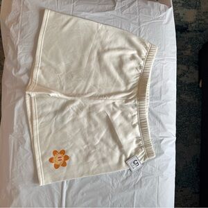 Women's Shorts with Flower Design